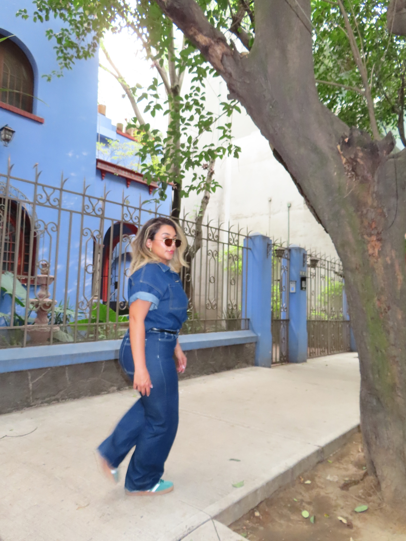 Denim on denim 

#LTKPetite #LTKStyleTip #LTKTravel