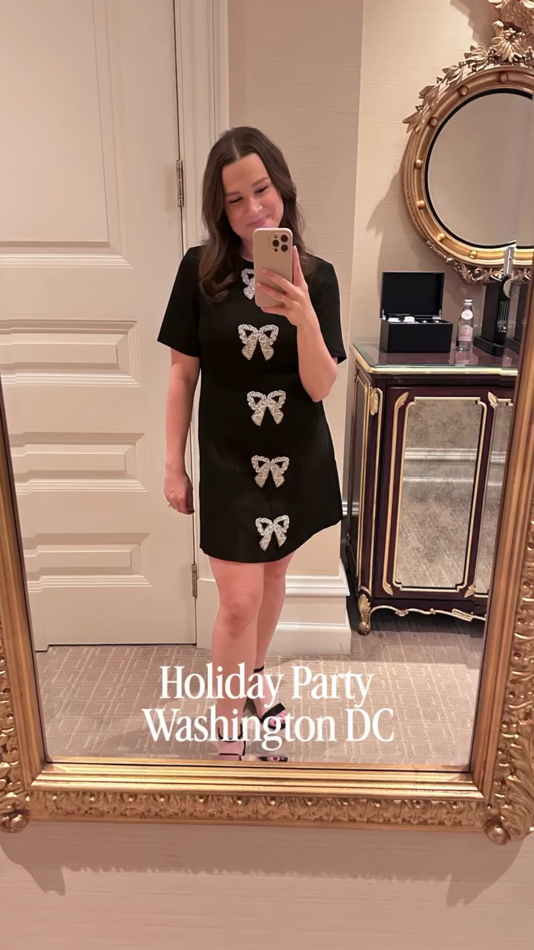 Fun glimpse into mom and dad’s fun night out in DC!