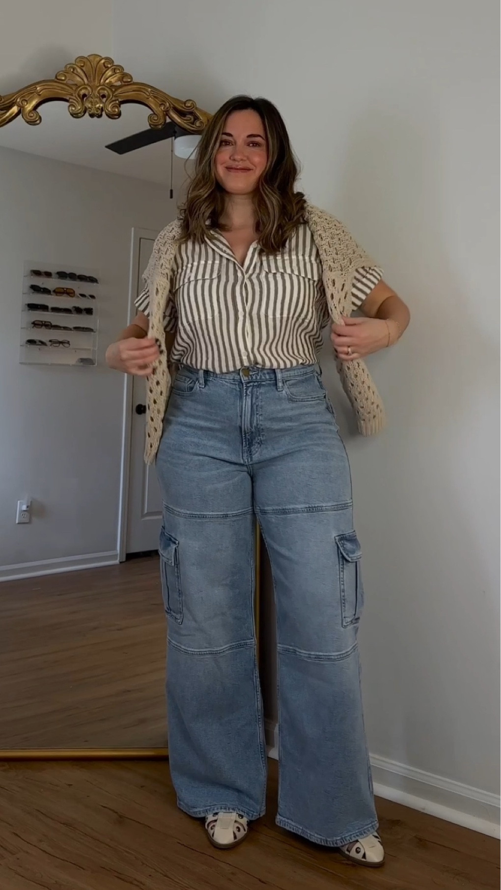 Spring outfits from JCPenney— use my code 4SPRING for 20% off! 

Jeans- true to size
Sandals- true to size
Tops- true to size but size up in the long Sleeve one for looser fit, I’m wearing an xl

#LTKSeasonal #LTKSaleAlert #LTKFindsUnder50