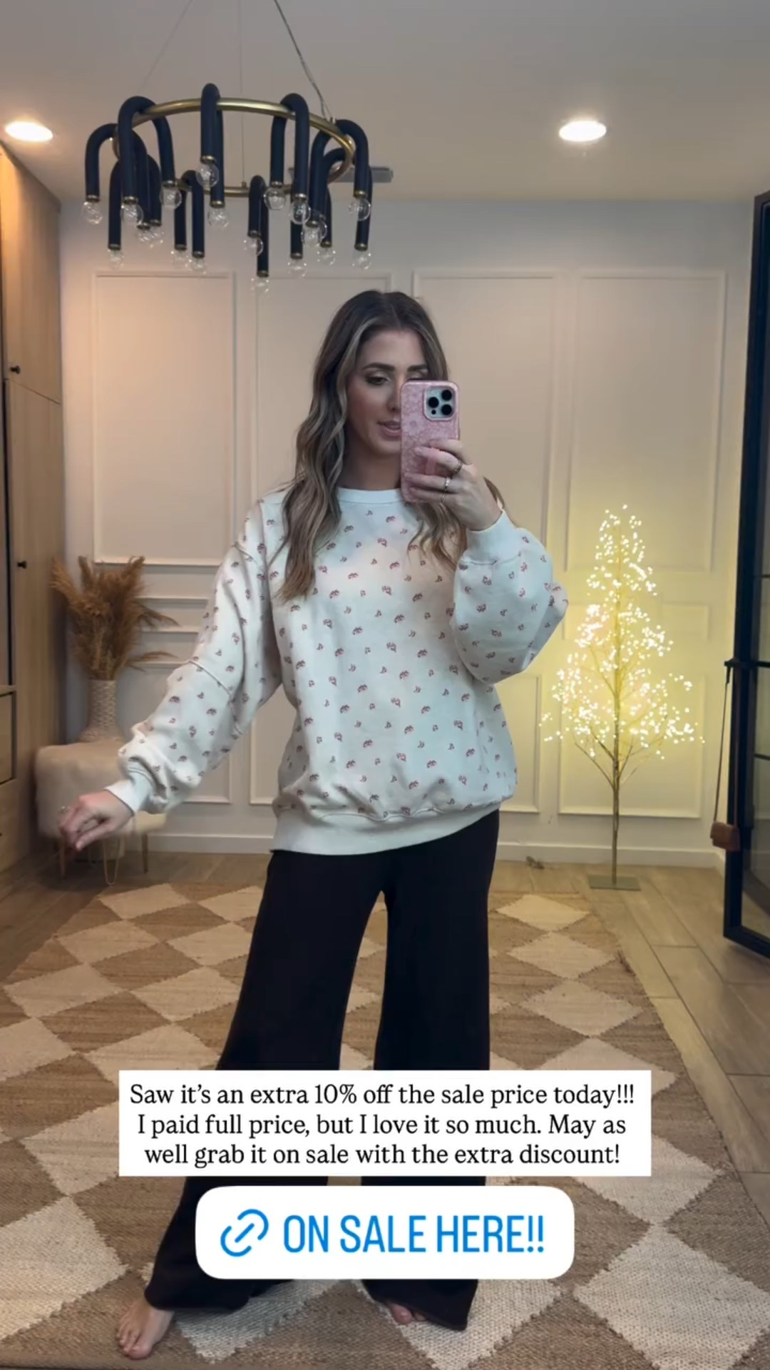 Saw it’s an extra 10% off the sale price today!!! I paid full price, but I love it so much. May as well grab it on sale with the extra discount!