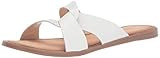 Chinese Laundry Women's Slip-on, Sandal Slide Flat, White Croco, 8 | Amazon (US)