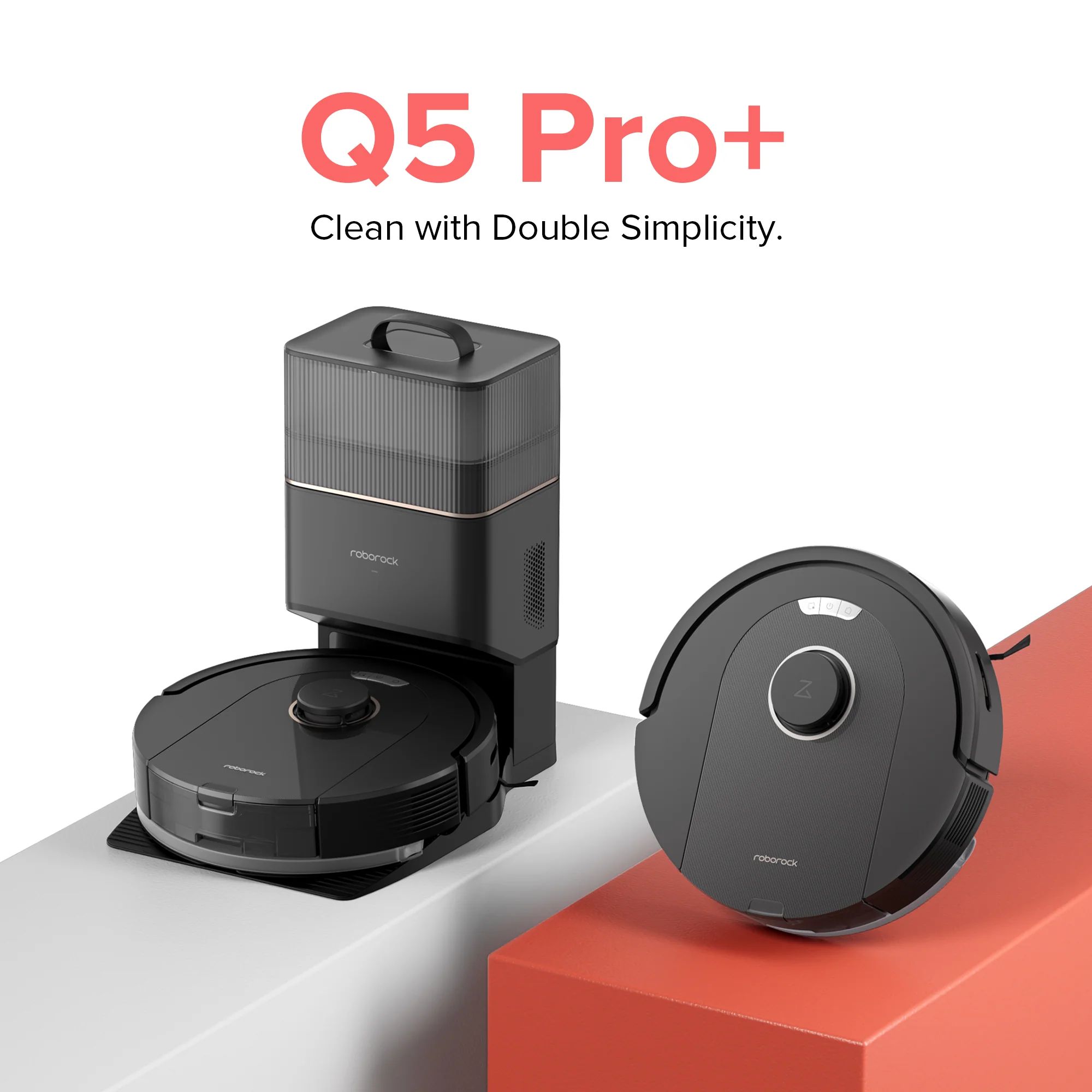 Roborock Q5 Pro+ Robot Vacuum and Mop with Auto-Empty Dock | Roborock Official Store Program