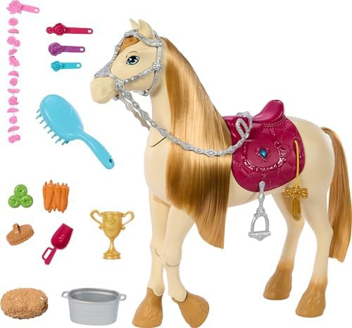 Barbie Horse with Sounds, Music & Accessories, Inspired The Great Horse Chase, Toy Moves, Dances ... | Amazon (US)