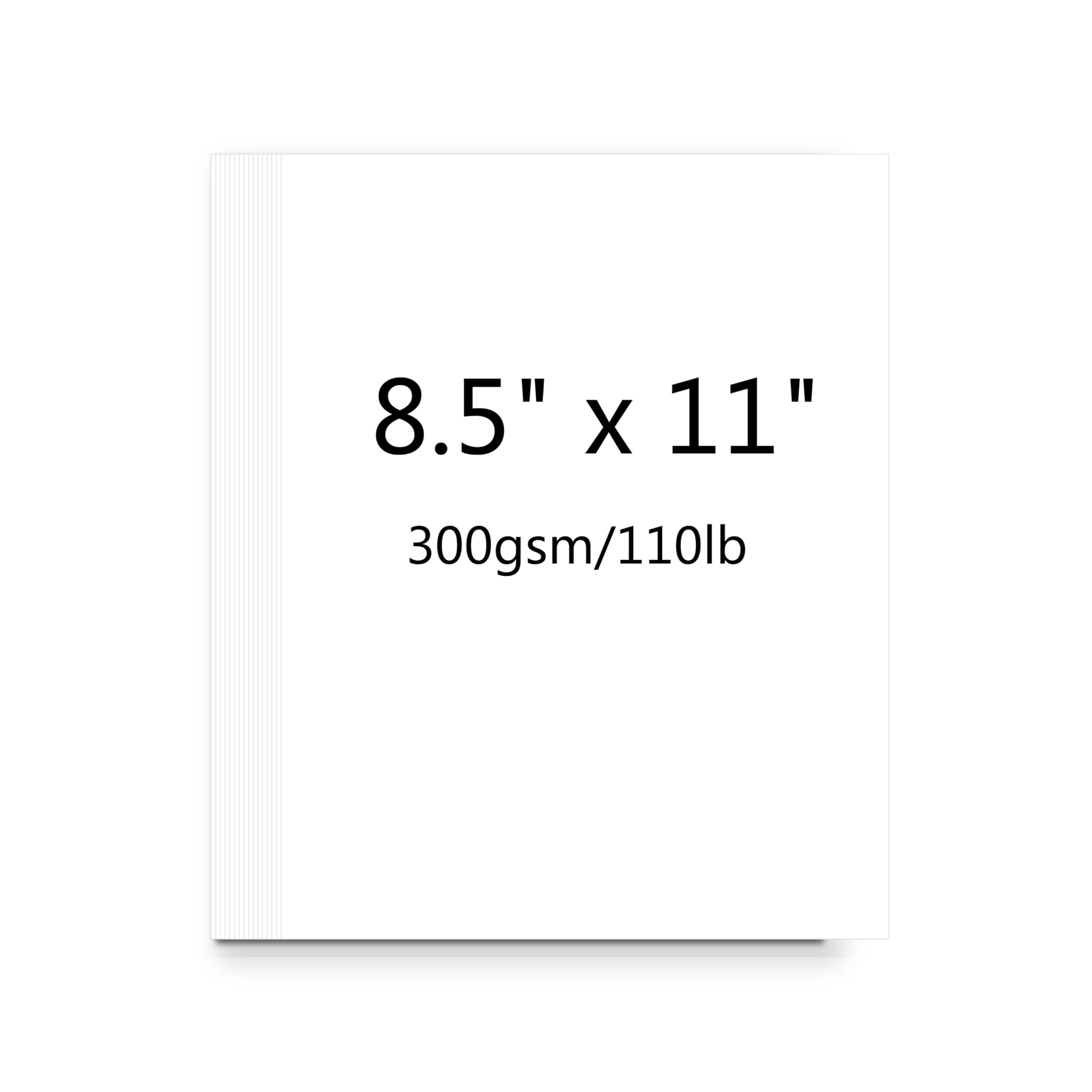 Amazon.com : Cover stock Paper, White Cardstock 8.5 x 11, 110 lb/300 gsm Heavy Card Stock for Pri... | Amazon (US)