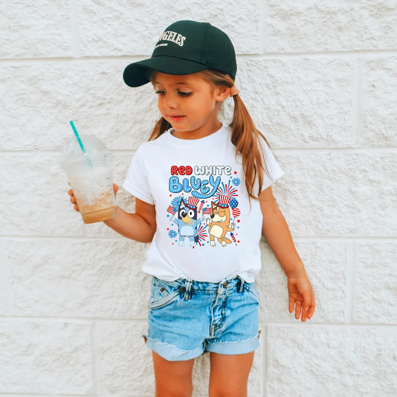 4th Of July Family Matching Shirt, 4th Of July Cartoon Shirt, 4th Of July Kids Shirt, 4th of July... | Etsy (US)