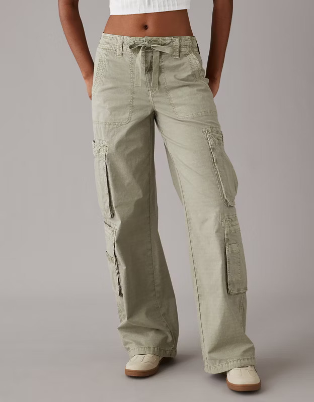 AE Snappy Stretch Convertible Baggy Cargo Pant | American Eagle Outfitters (US & CA)