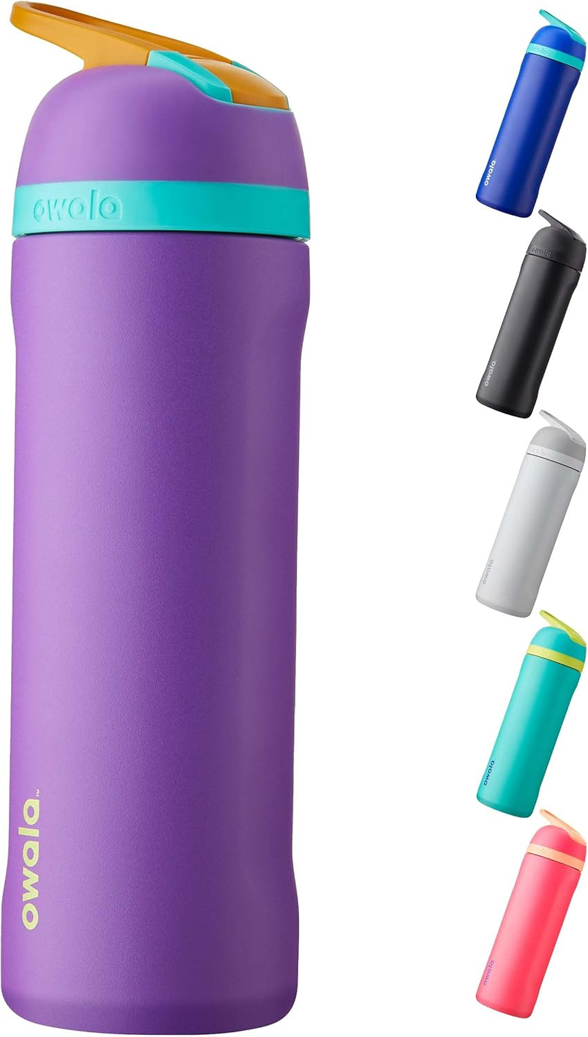Owala Flip Insulated Stainless Steel Water Bottle with Straw for Sports and Travel, BPA-Free, 24-... | Amazon (US)