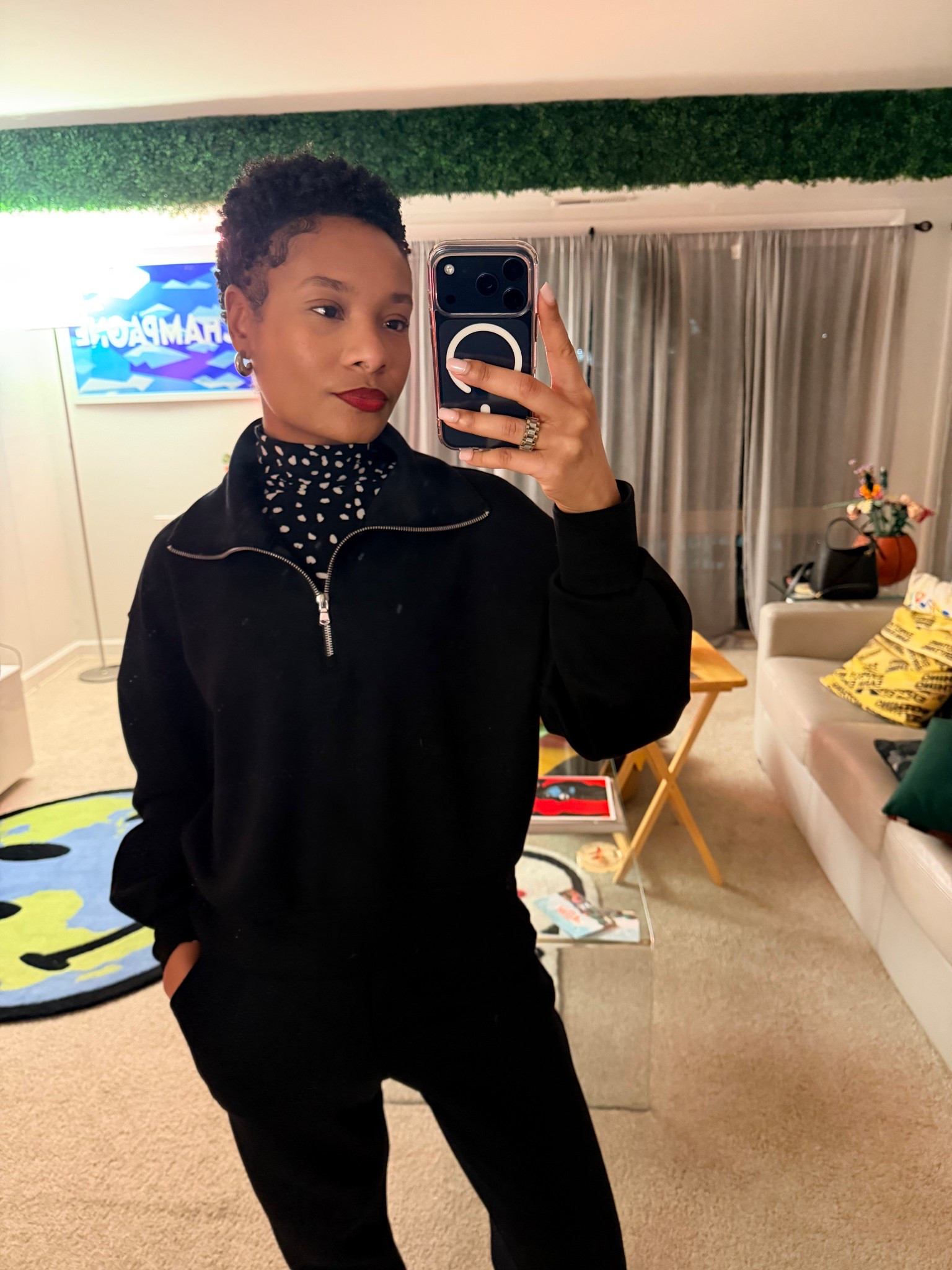 Comfy and chic! 

#LTKgrwm #LTKootd #LTKValentine