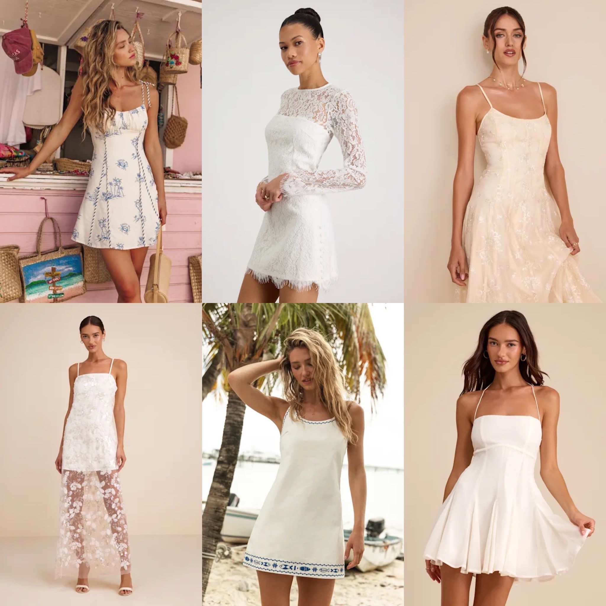 White dresses for all occasions 😍🤍🤍

#LTKTravel #LTKWedding #LTKSeasonal