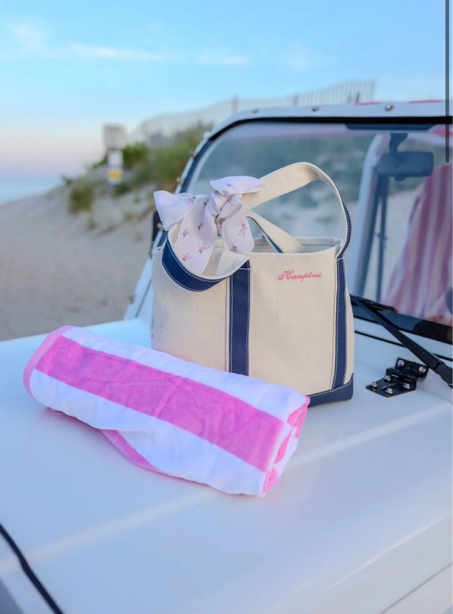 Tote-ally ready for the coast 🐚☀️ This beach bag, embroidered with Hamptons charm, is your must-have carryall for seaside escapes and sun-soaked strolls.

#LTKBeauty #LTKItBag #LTKStyleTip