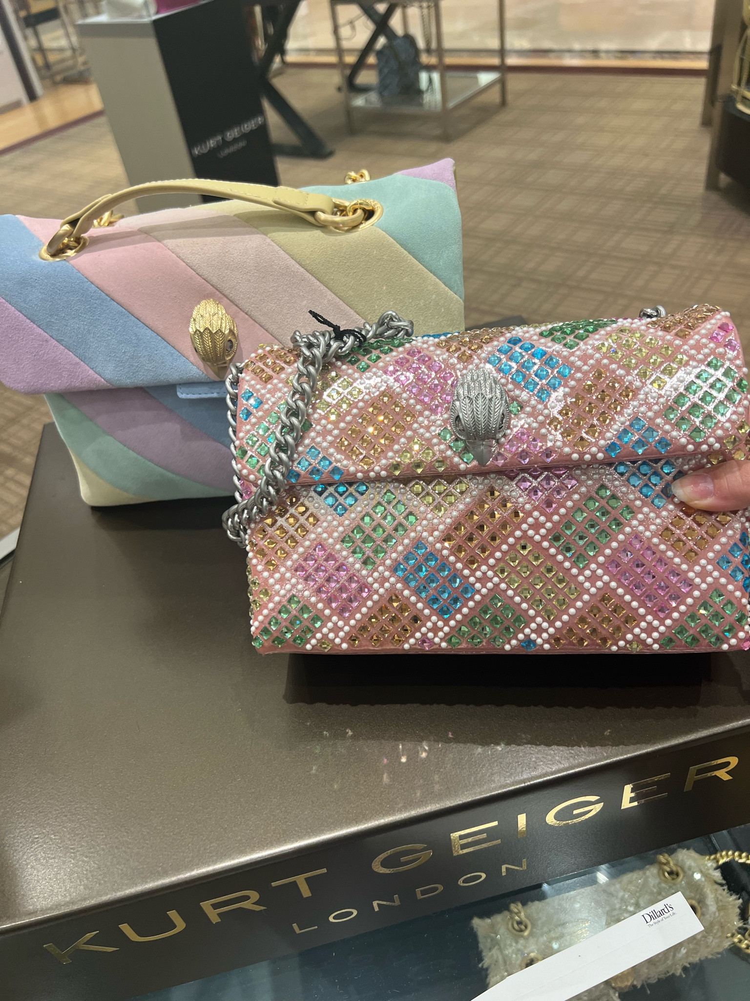 Dillards beautiful new arrivals! These Kurt Geiger crossbody bags are so gorgeous. Shop the new collection. Xoxo!

spring dress | summer dress | grad gifts | class of 2023 | graduation gifts for her | floral dress | vacay | vacation dress | eras tour | taylor swift concert | kurt geiger purses | country concert | white dress | date night | brunch | cabo | resort | resort wear | beach | beach dress | dinner dress | vacation dress | mother’s day gifts | mom | summer | petite style | satin slip dress | amazon finds | amazon fashion | taylor swift | concert outfit | cruise | cabo | floral dress | striped dress | corset dress | bustier | babydoll | bridgerton dress | resort | resort wear | rhinestone bow | butterfly 

#LTKbeauty #LTKtravel #LTKworkwear #LTKstyletip #LTKFind #LTKitbag

Follow my shop @lovelyfancymeblog on the @shop.LTK app to shop this post and get my exclusive app-only content!

#liketkit 
@shop.ltk