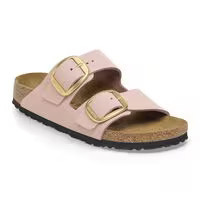 Arizona Big Buckle Nubuck Leather Ecru | BIRKENSTOCK | Birkenstock USA