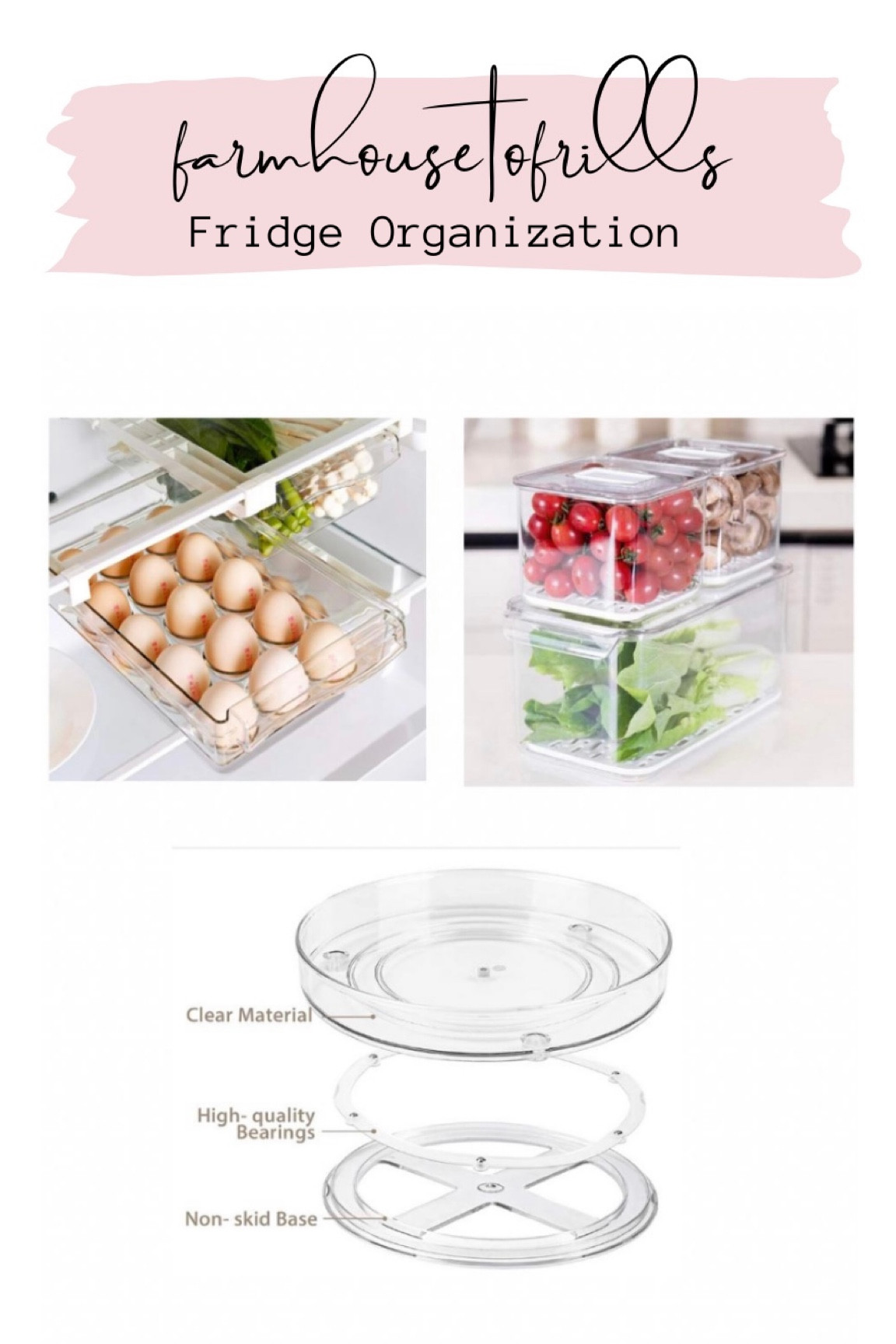 Fridge Organization

#LTKunder50 #LTKhome