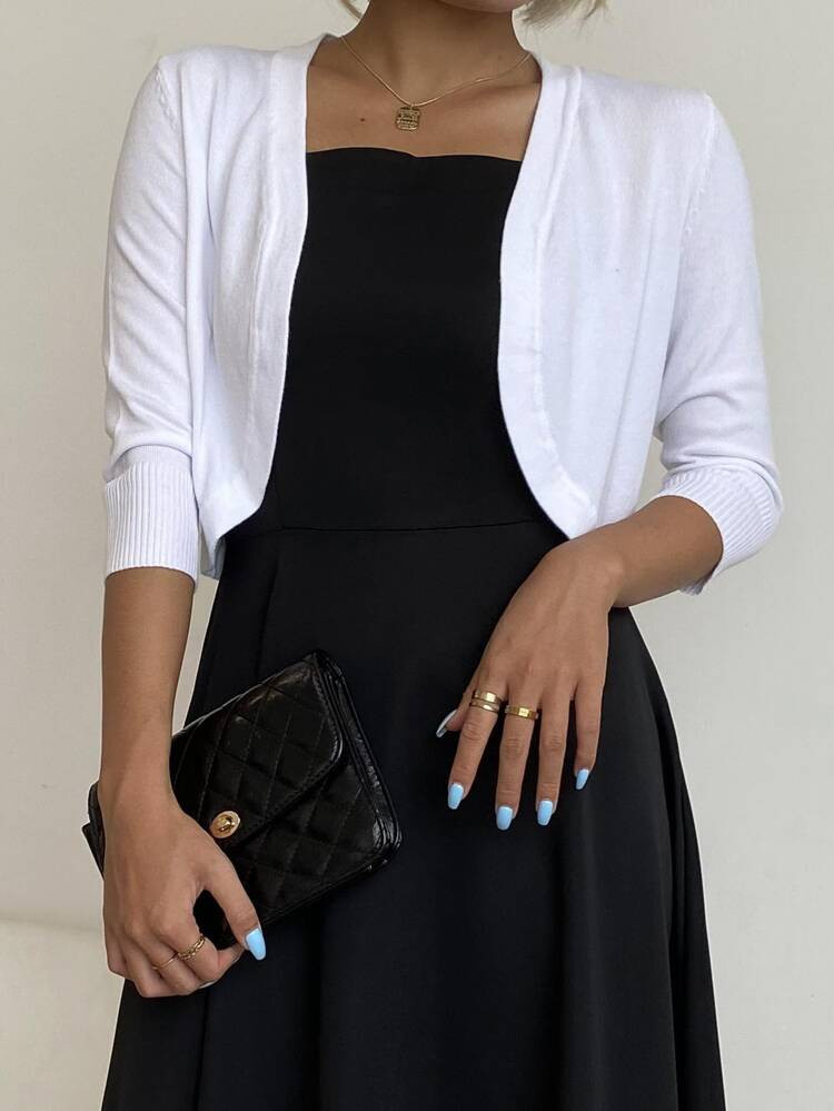 AAmilife Ribbed Knit Duster Cardigan | SHEIN