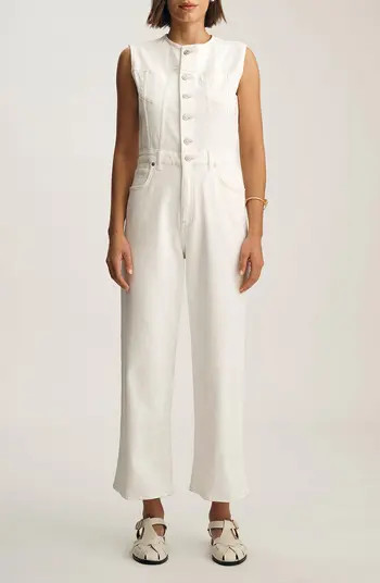 Mavi Jeans Nilly Sleeveless Denim Jumpsuit | Nordstrom | Nordstrom