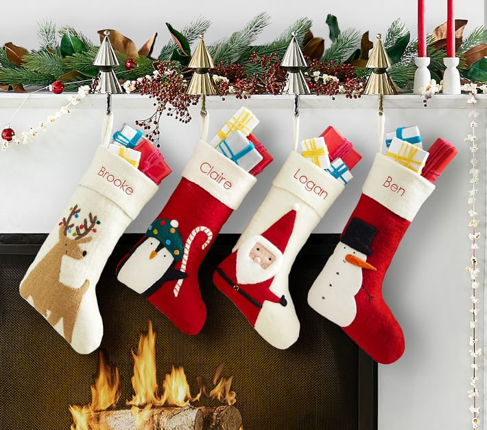 west elm x pbk Modern Stocking Collection | Pottery Barn Kids