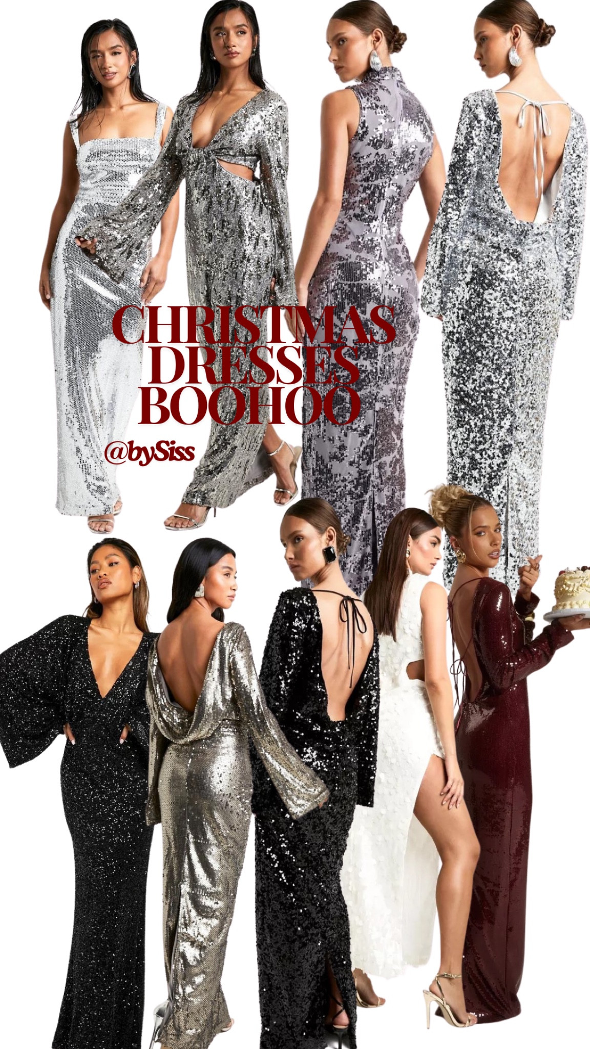 Christmas maxi dresses we love ✨✨ 
.
Christmas outfit, festive, dress, sequins, Christmas Day, party dress, boohoo

#LTKSeasonal #LTKFindsUnder50 #LTKParties