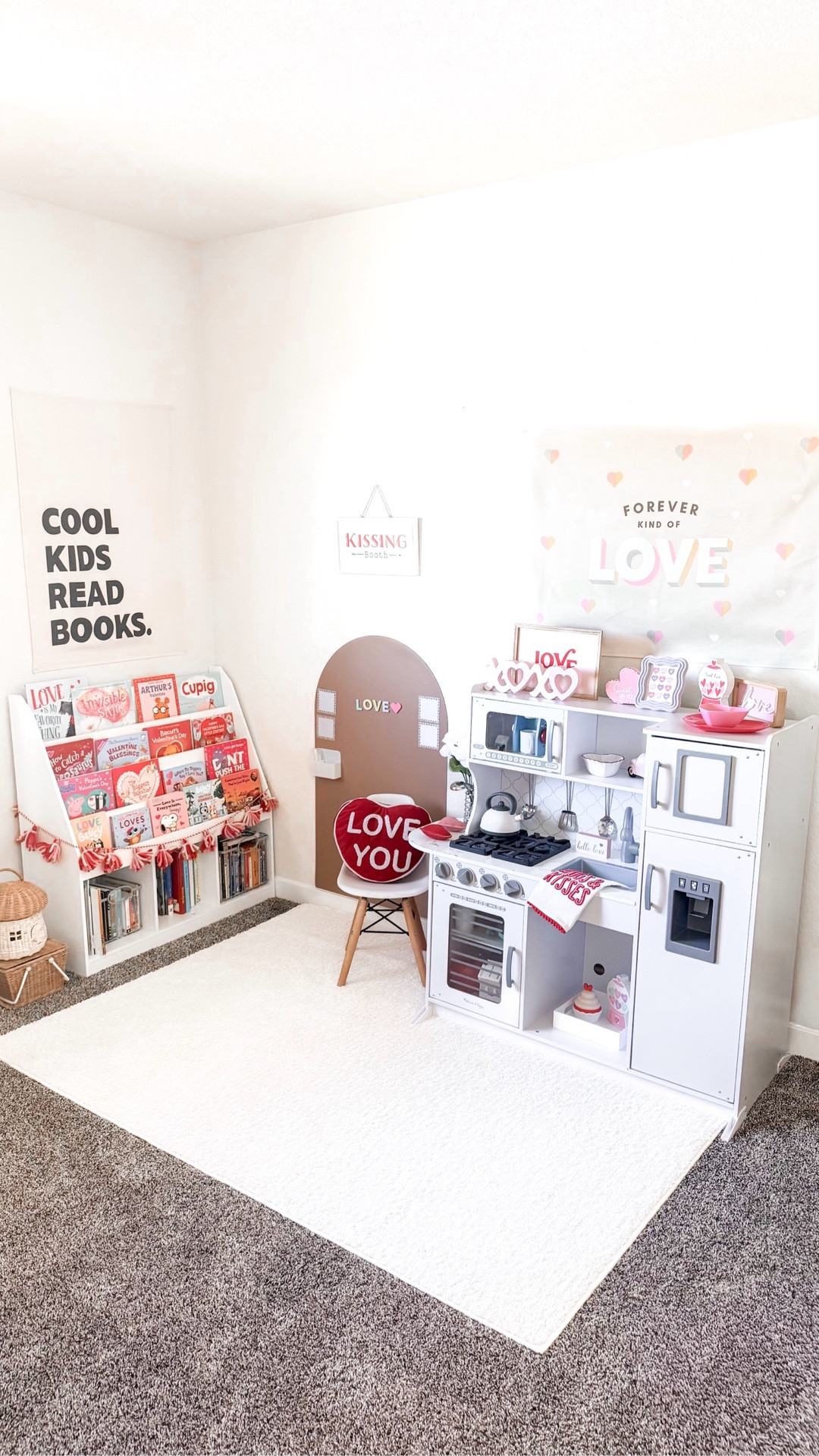 Adding a little extra love to their favorite space 💗 

Code MMKRISTINA10 saves with Cherry Pick for banners + magic play wall

#LTKValentine #LTKmomlife #LTKKids