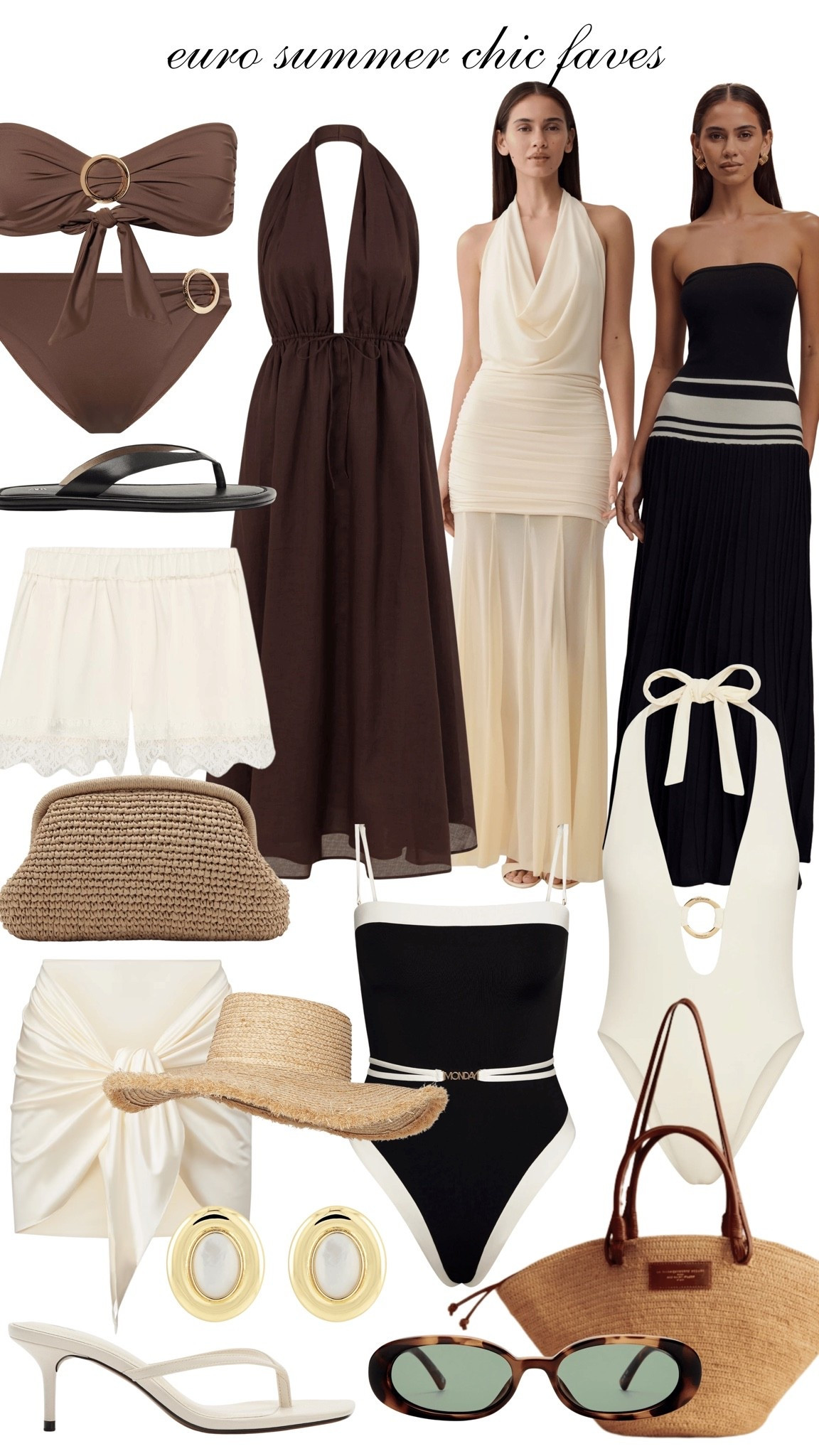 Euro summer chic finds 🤍 

Holiday outfit, holiday dress, Monday swimwear, away that day, DISSH, mango, MyTheresa

#LTKsummer #LTKuk #LTKeurope