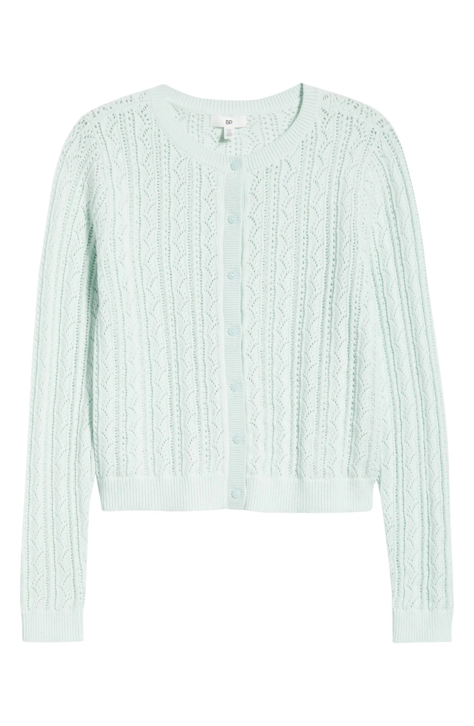 Pointelle Knit Cardigan | Nordstrom