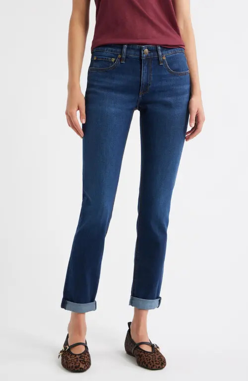 rag & bone Dre Low Rise Slim Boyfriend Jeans in Alba at Nordstrom, Size 25 | Nordstrom