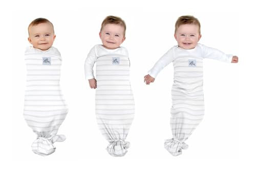 The Ollie Swaddle – Adjustable Baby Swaddle for Newborns | Pediatrician-Approved for Safe Sleep | Easy Closure | Arms-Out | Lightweight, Machine-Washable | Easy Diaper Access | Amazon (US)