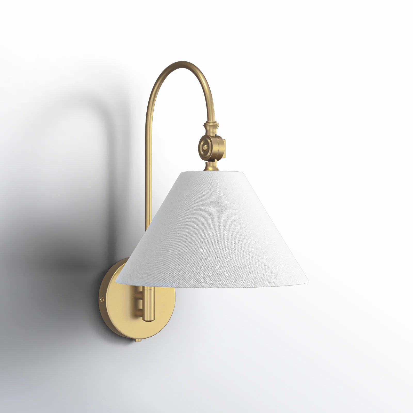 Teviston Wall Sconce in Brass | Wayfair North America