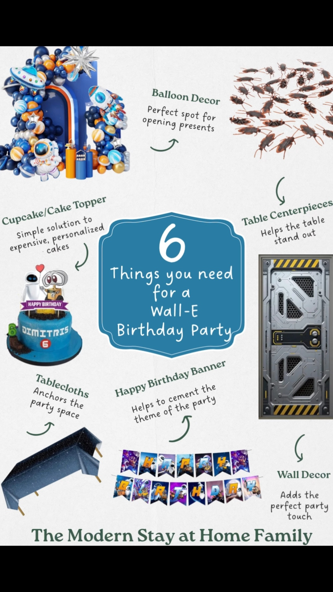 Wall-E birthday party magic for the sweetest celebration! 🤖✨ We transformed the party space with fun Wall-E birthday decorations, robot party supplies, themed table decor, balloons, cake toppers, and playful details inspired by everyone’s favorite little robot. From the cutest Wall-E cake setup to fun kids birthday party ideas, every corner was full of charm and imagination. Perfect inspiration if you’re planning a Disney Pixar birthday party, robot themed birthday party, or unique kids party setup. Such a fun day celebrating with family, cake, and lots of memories!

Wall-E birthday party, Wall-E party ideas, Wall-E decorations, Wall-E birthday decor, robot birthday party, robot party ideas, Disney Pixar birthday party, Pixar party theme, kids birthday inspiration, birthday party setup, themed birthday decor, Wall-E cake ideas, Wall-E balloons, birthday table decor, robot kids party, first birthday party ideas, toddler birthday party theme, unique birthday party ideas, party inspiration, celebration decor

#LTKmomlife #LTKKids #LTKSaleAlert