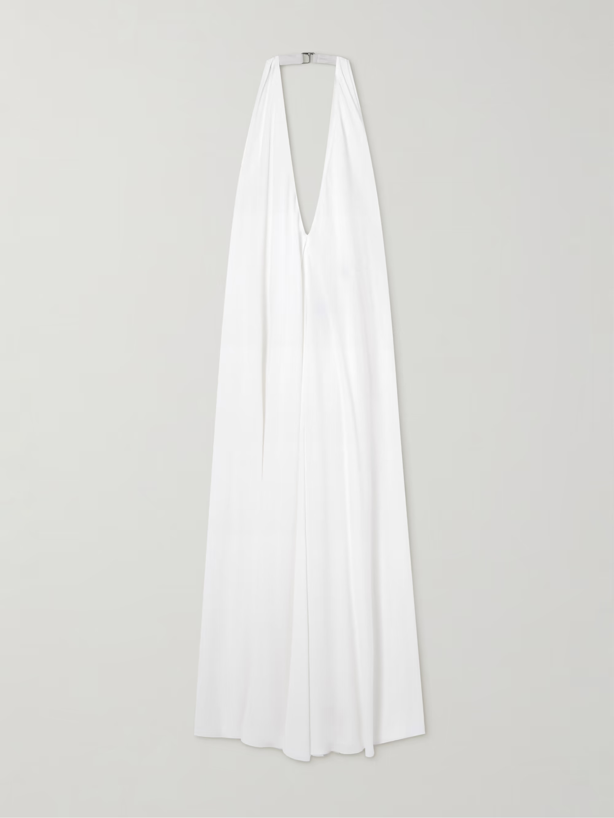 Norma open-back gathered crepe maxi dress | NET-A-PORTER (UK & EU)