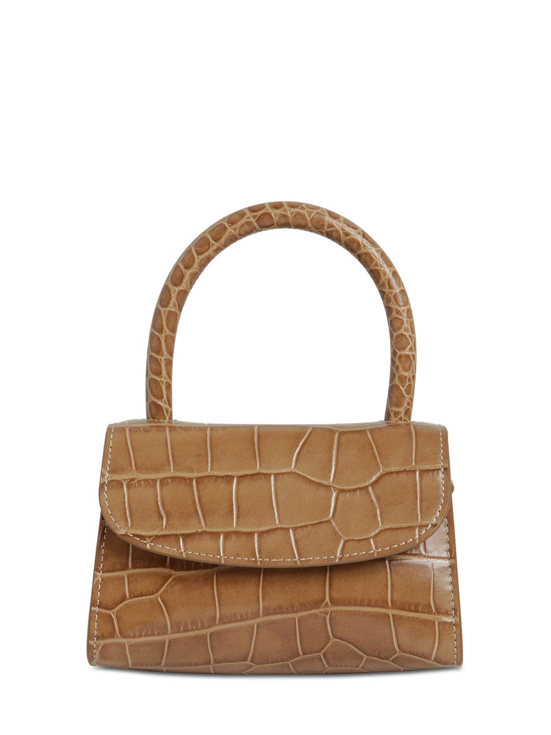 BORSA MINI IN PELLE STAMPA COCCODRILLO | Luisaviaroma