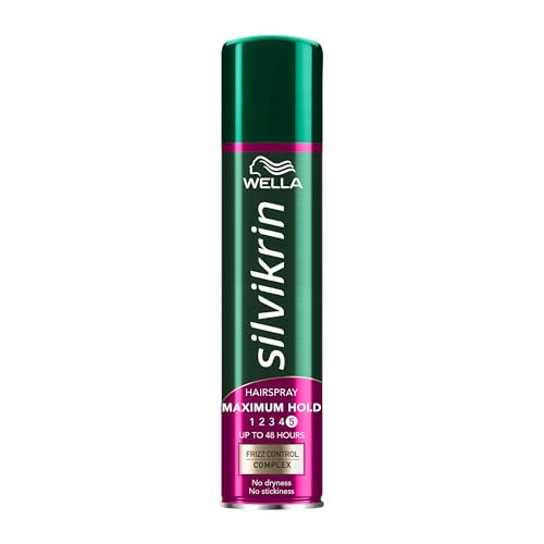 WELLA Silvikrin Hairspray, Maximum Hold, 400 ml (Pack of 1) | Amazon (UK)