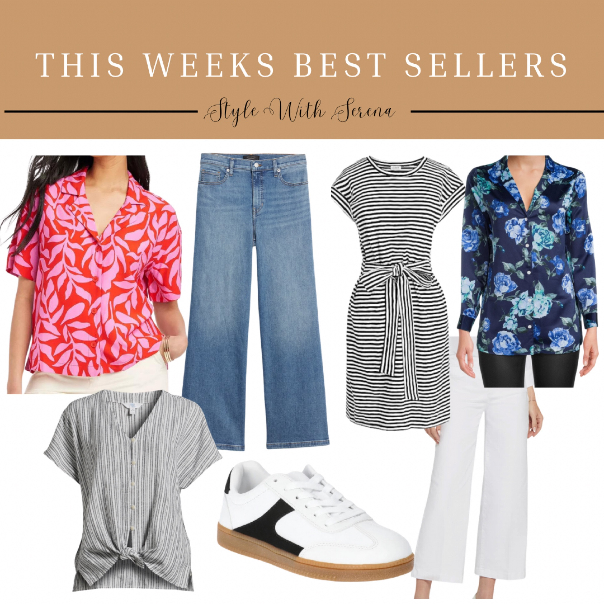 this weeks best sellers, best sellers, target finds, Walmart finds, Nordstrom, blouse, denim, sneakers 

#LTKStyleTip #LTKSeasonal #LTKOver40