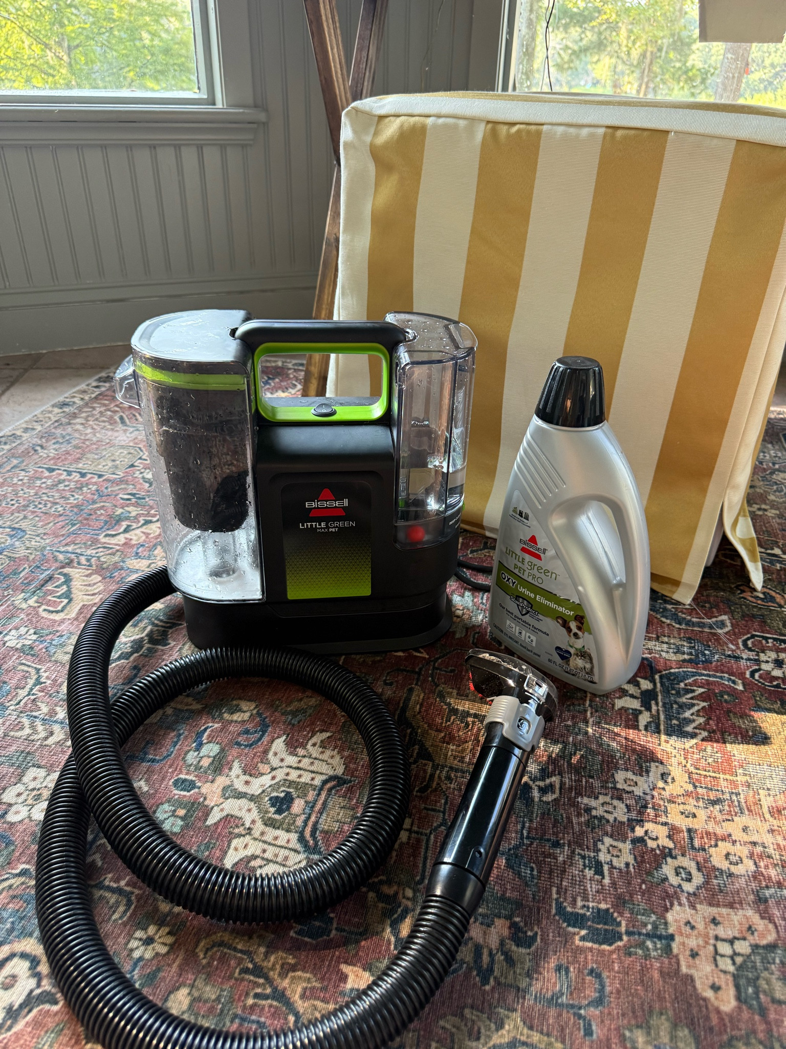 THIS is the game changer! The Bissell Little Green Machine Max Pet is my go-to for tackling carpet stains, pet messes, upholstery refreshes, and even car interiors. 🐾🚗

If you’ve been searching for a powerful portable carpet cleaner that’s easy to use, lightweight, and actually works, this is the one. I love how quickly it lifts stains, leaves no residue, and makes my rugs look brand new again. Perfect for homes with kids, pets, or just everyday spills.

📌 Linking my exact model + my favorite cleaning solutions so you can snag it today!

#LittleGreenMachine #BissellLittleGreenMachine #PetFriendlyHome #CarpetCleaner #StainRemover #CleaningRoutine #HomeCleaningMustHaves #PetParentEssentials #AmazonHomeFinds #CleanHomeHappyHome