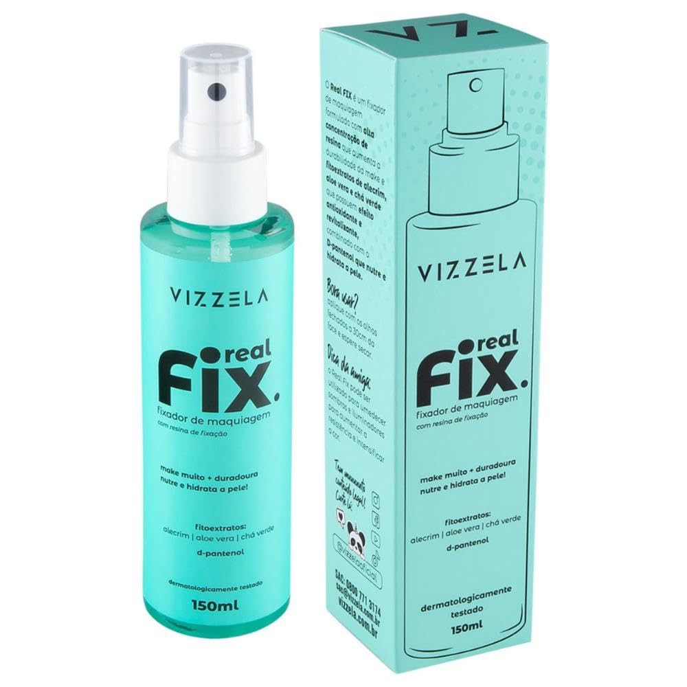Fixador de Maquiagem Real Fix - 150ml - VZ-57 - Vizzela | Amazon (BR)