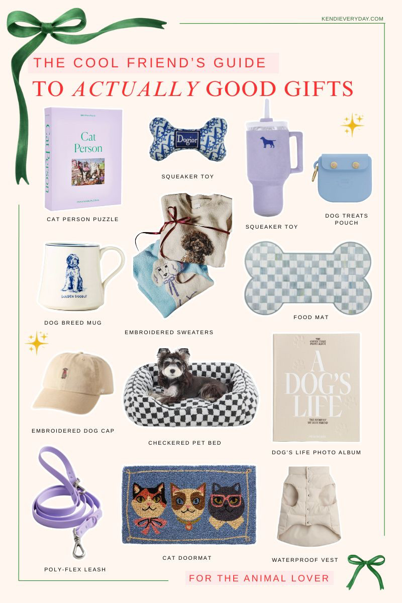 Gift ideas for your pet loving friend! 

 

#LTKGiftGuide #LTKHoliday