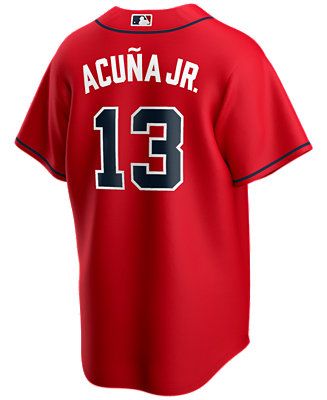 Nike Men's Ronald Acuna Atlanta Braves Official Player Replica Jersey & Reviews - Sports Fan Shop... | Macys (US)