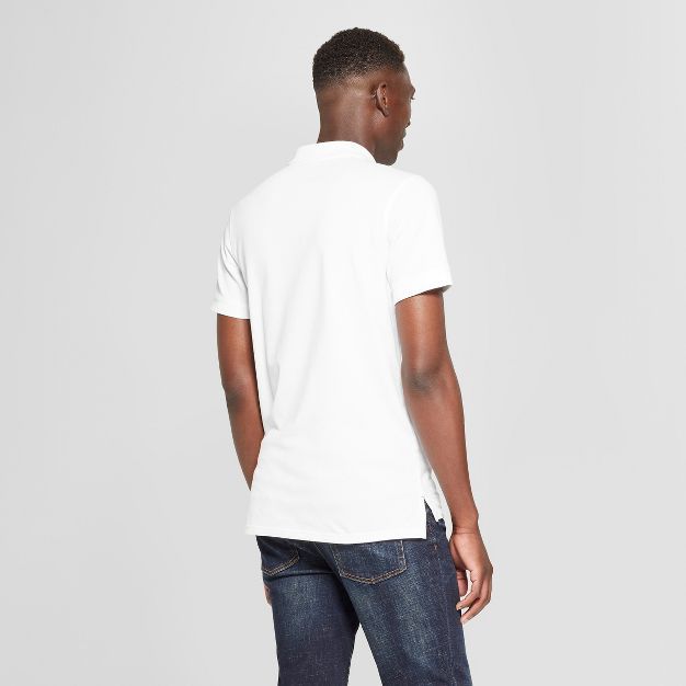 Men's Slim Fit Short Sleeve Pique Loring Polo Shirt - Goodfellow & Co™ | Target