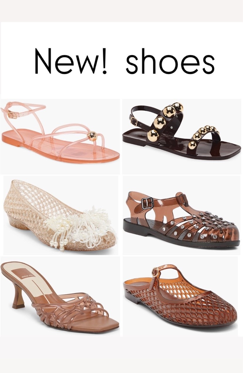 Spring shoes 
Lots of jelly shoes, sandals ☀️ 

#LTKSeasonal