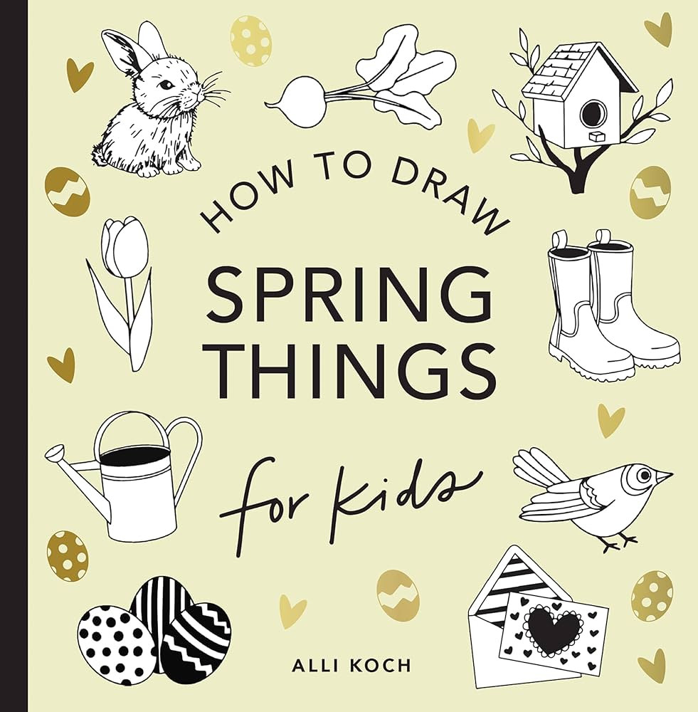 Spring Things: How to Draw Books for Kids with Easter Eggs, Bunnies, Flowers, and More (How to Dr... | Amazon (US)