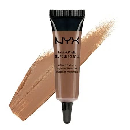 Chocolate - EBG02 NYX Eyebrow Gel Cosmetics Makeup - Pack of 3 w/ SLEEKSHOP Teasing Comb | Walmart (US)