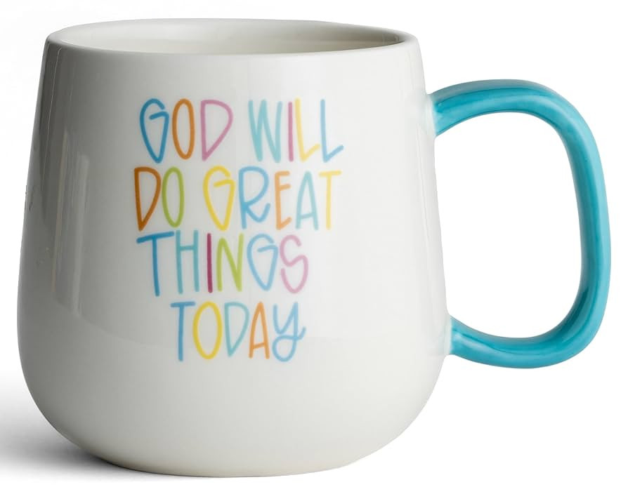 DaySpring - Maghon Taylor - God Will Do Great Things Today Ceramic Mug, 16oz | Amazon (US)