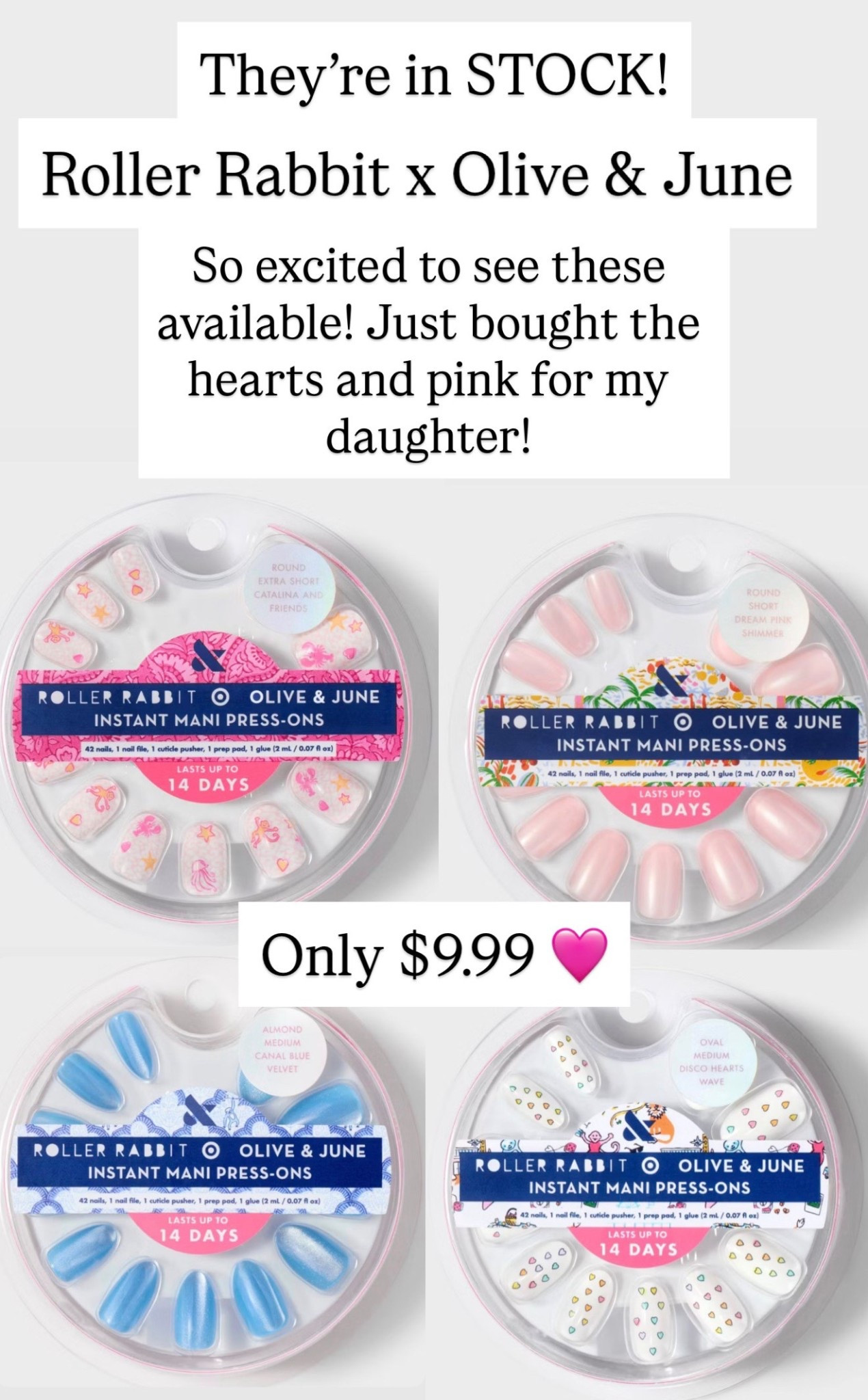 Still in stock - roller rabbit x olive & June

#LTKKids #LTKBeauty