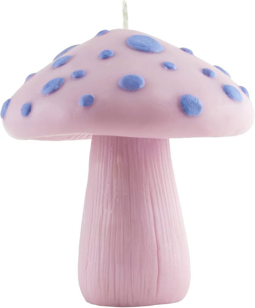 Mushroom Candle (Purple) - Unscented Soy Wax Candle for Mushroom Decor, Cottagecore Decor | Amazon (US)