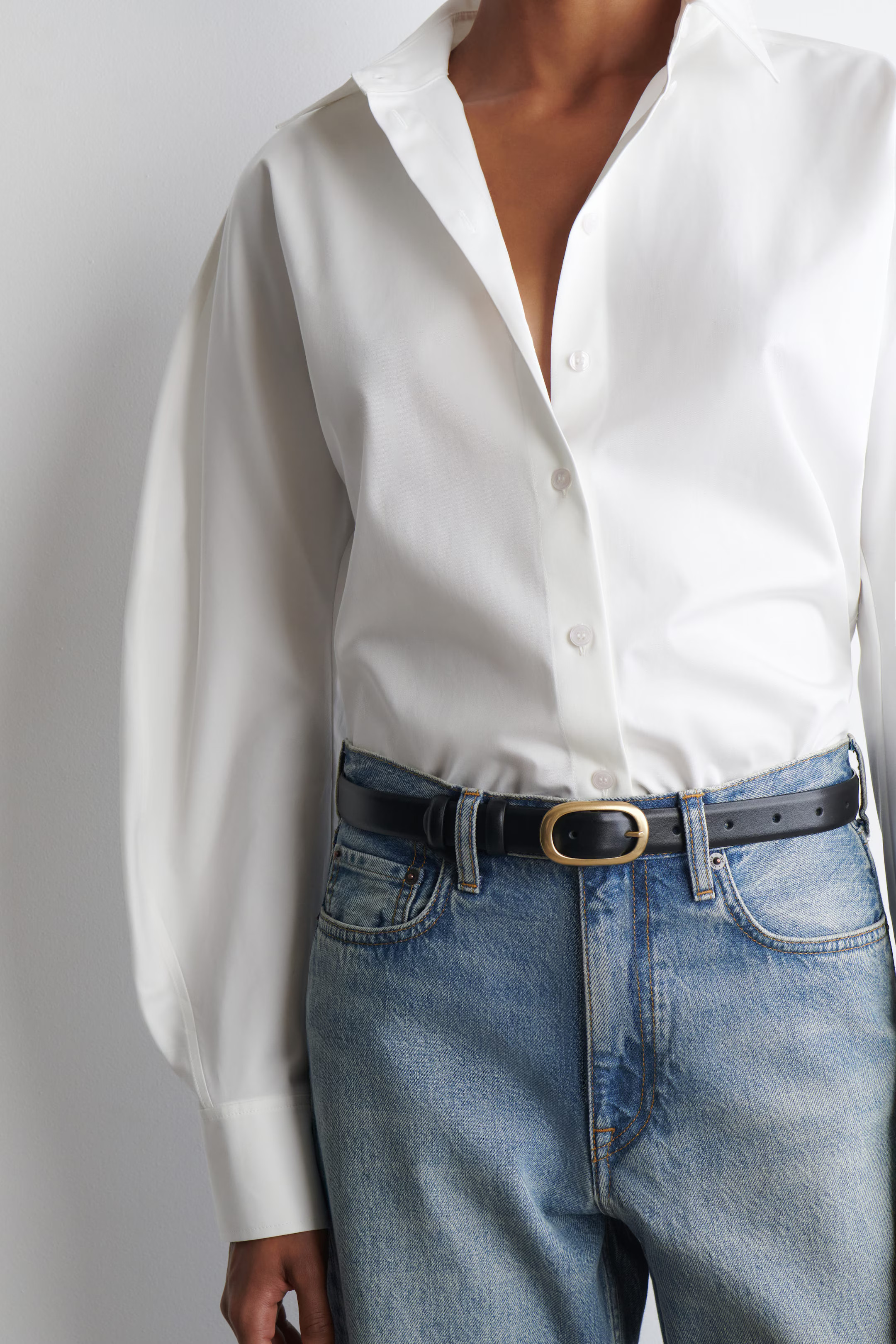 HEMD AUS PIMA-BAUMWOLLE - WEISS | COS DE | COS (EU)