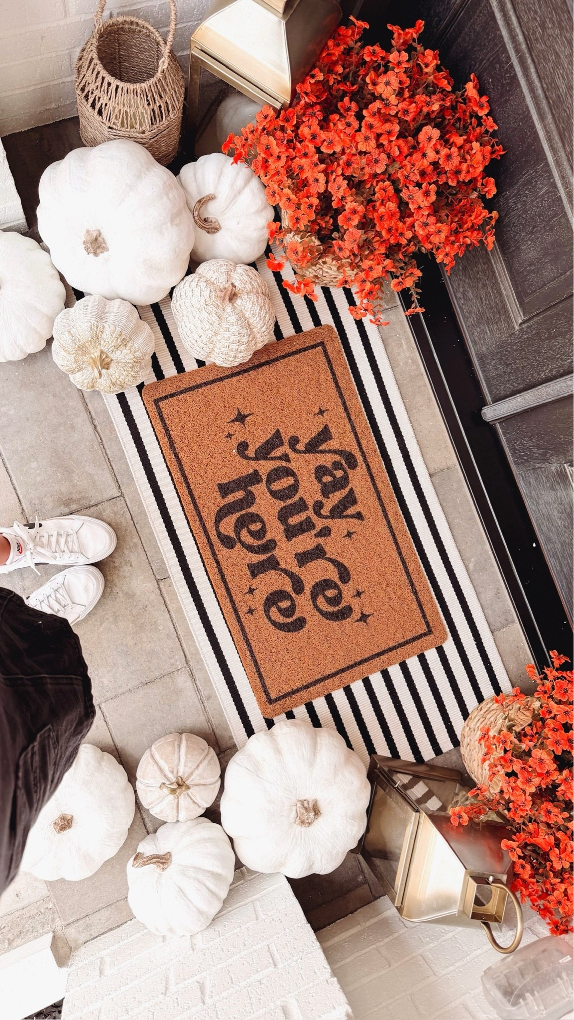 Fall porch refresh 🍂🍂

Seasonal fall autumn Halloween faux flowers porch deck outside outdoor decorations Amazon finds

#LTKSeasonal #LTKHome #LTKdayinmylife