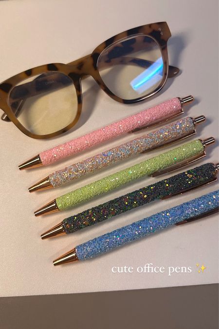 Cute office pens + office essentials + office decor + desk decor 

#LTKhome #LTKSpringSale #LTKstyletip