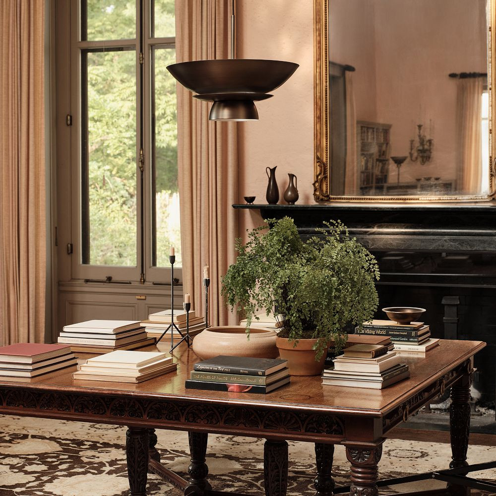 Colin King Torchiere Pendant (22") | West Elm (US)