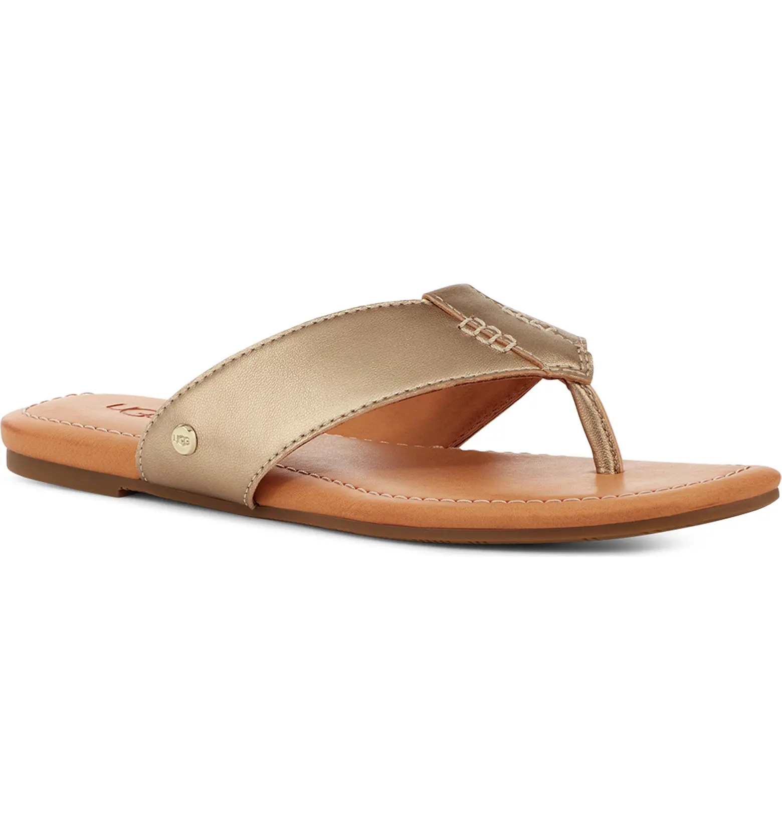 Carey Leather Flip Flop (Women) | Nordstrom