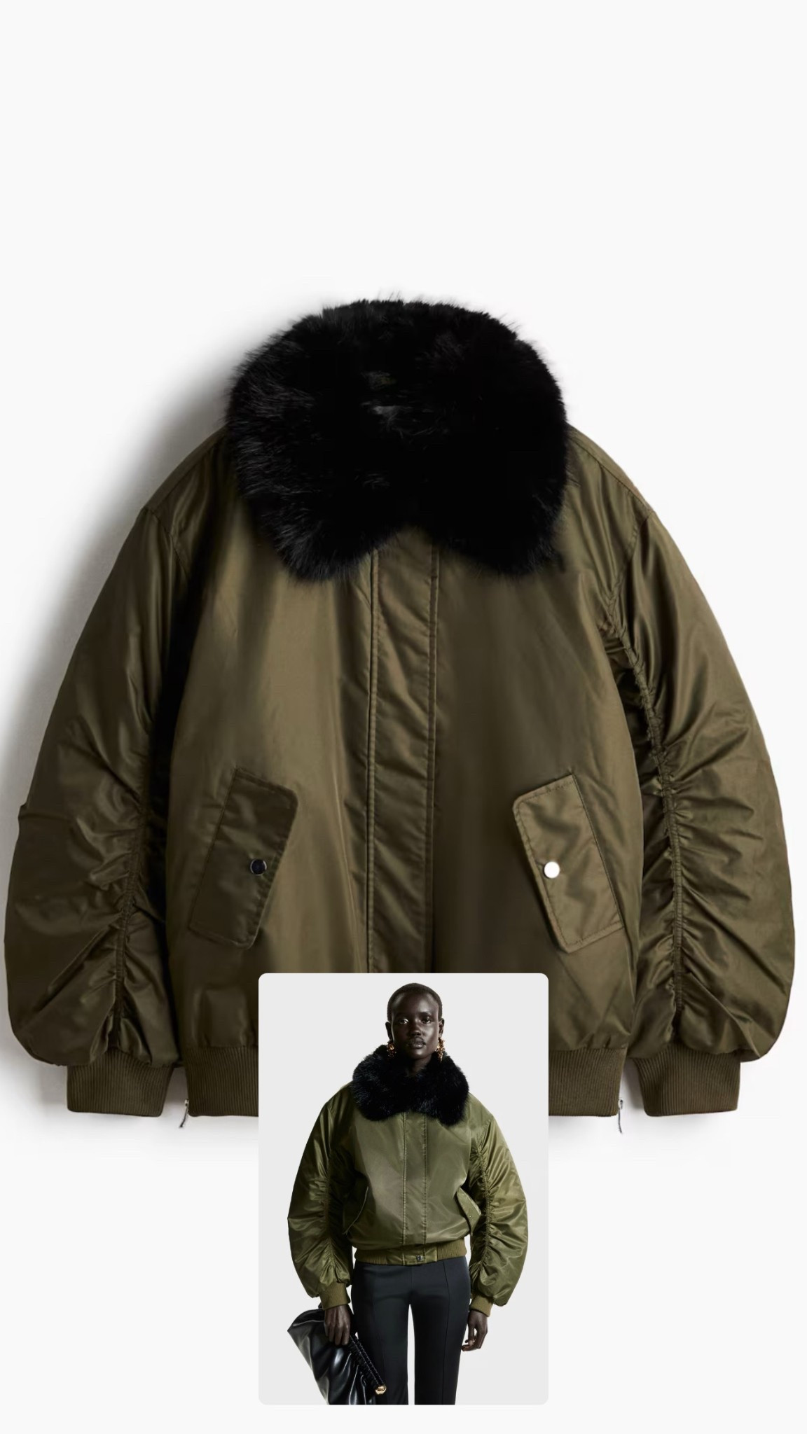 Love this bomber jacket 💚 

#LTKwinter #LTKstyletip #LTKautumn