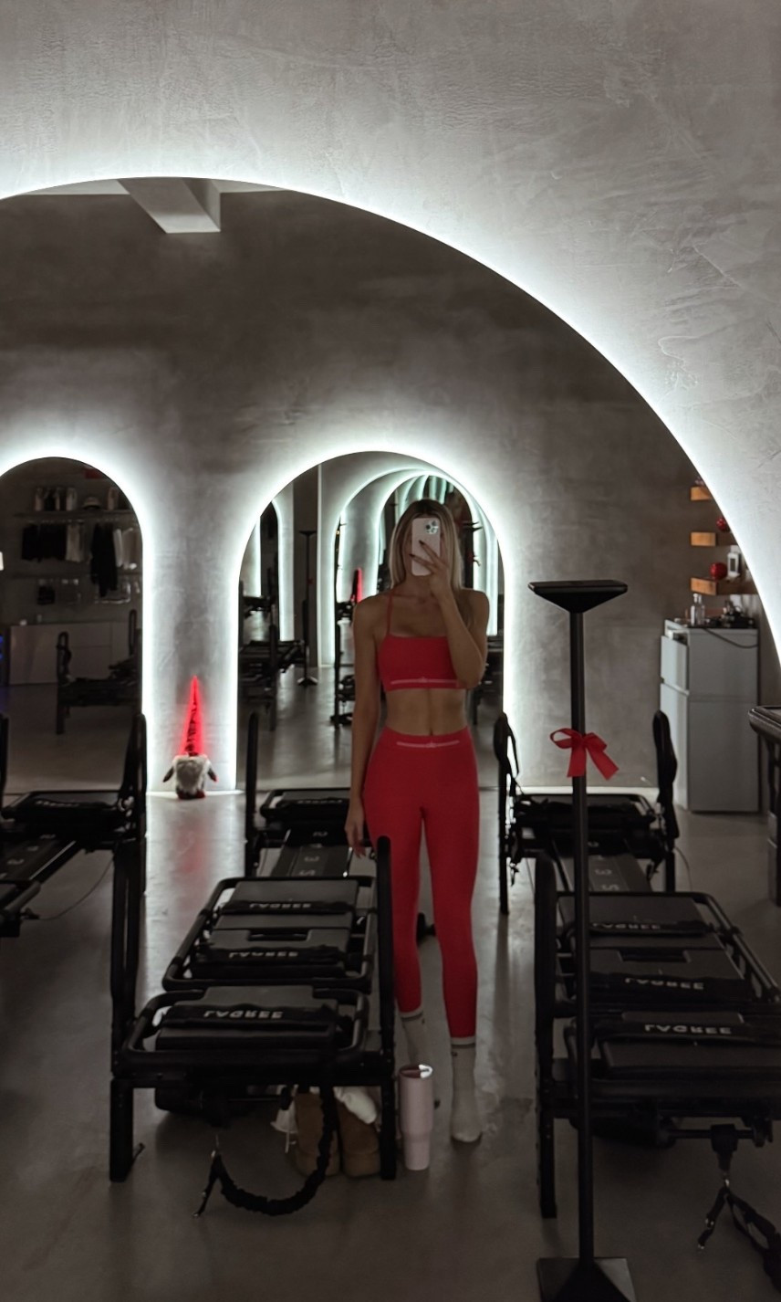 Candy red Alo set ❤️@thebeachousestudio

#LTKActive #LTKfitnessgoals #LTKmorningroutine